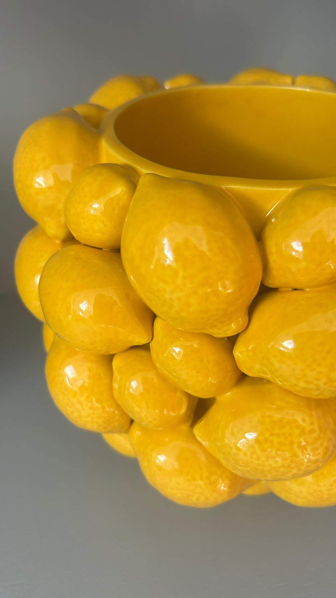 Vase BRITT (15cm) Gul