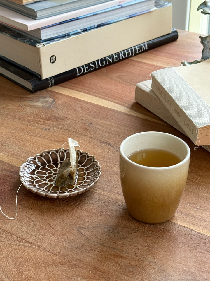 Lille Skål BENIT  (Ø 10x 1,7cm) Lysebrun