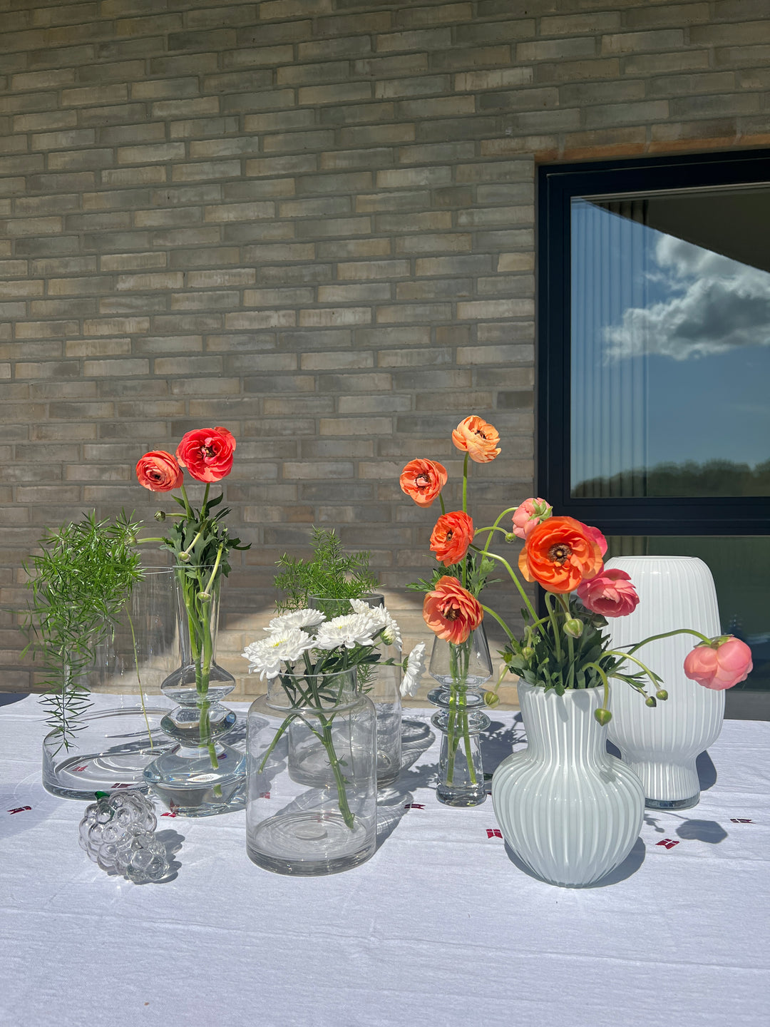 Villa Collection - Vase Hvils Klar Glas (21x29cm)