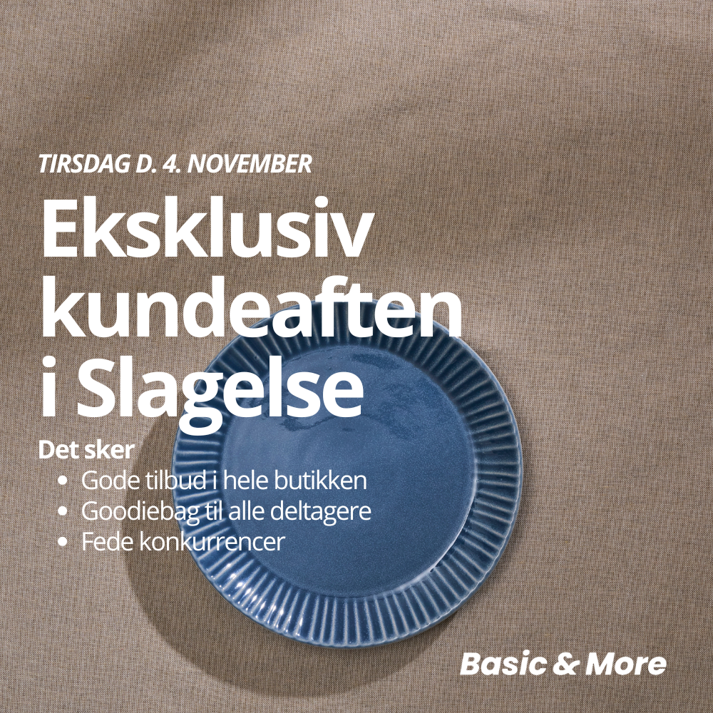 Billet til kundeaften - Slagelse