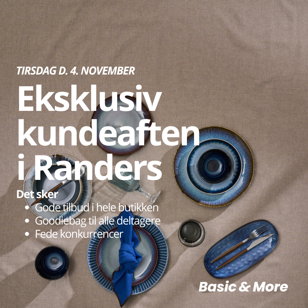 Billet til kundeaften - Randers