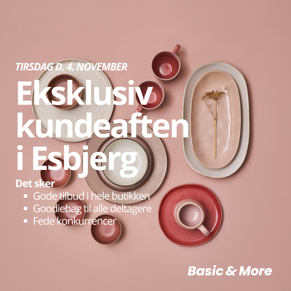 Billet til kundeaften - Esbjerg