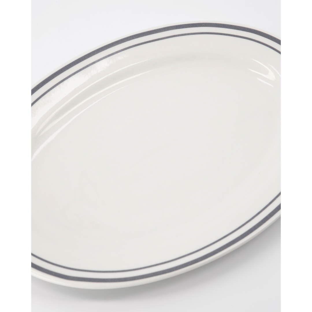 Nicolas Vahé - Serveringstallerken Bistro Grå