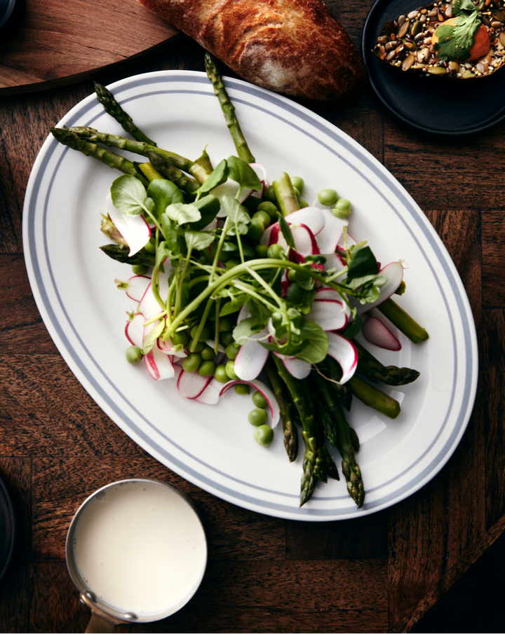 Nicolas Vahé - Serveringstallerken Bistro Grå