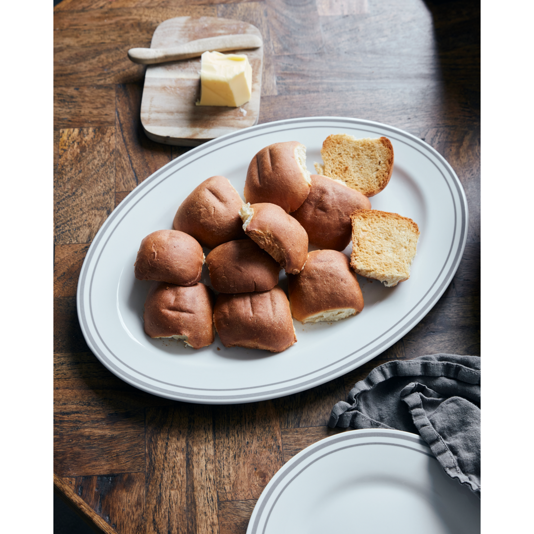 Nicolas Vahé - Serveringstallerken Bistro Grå