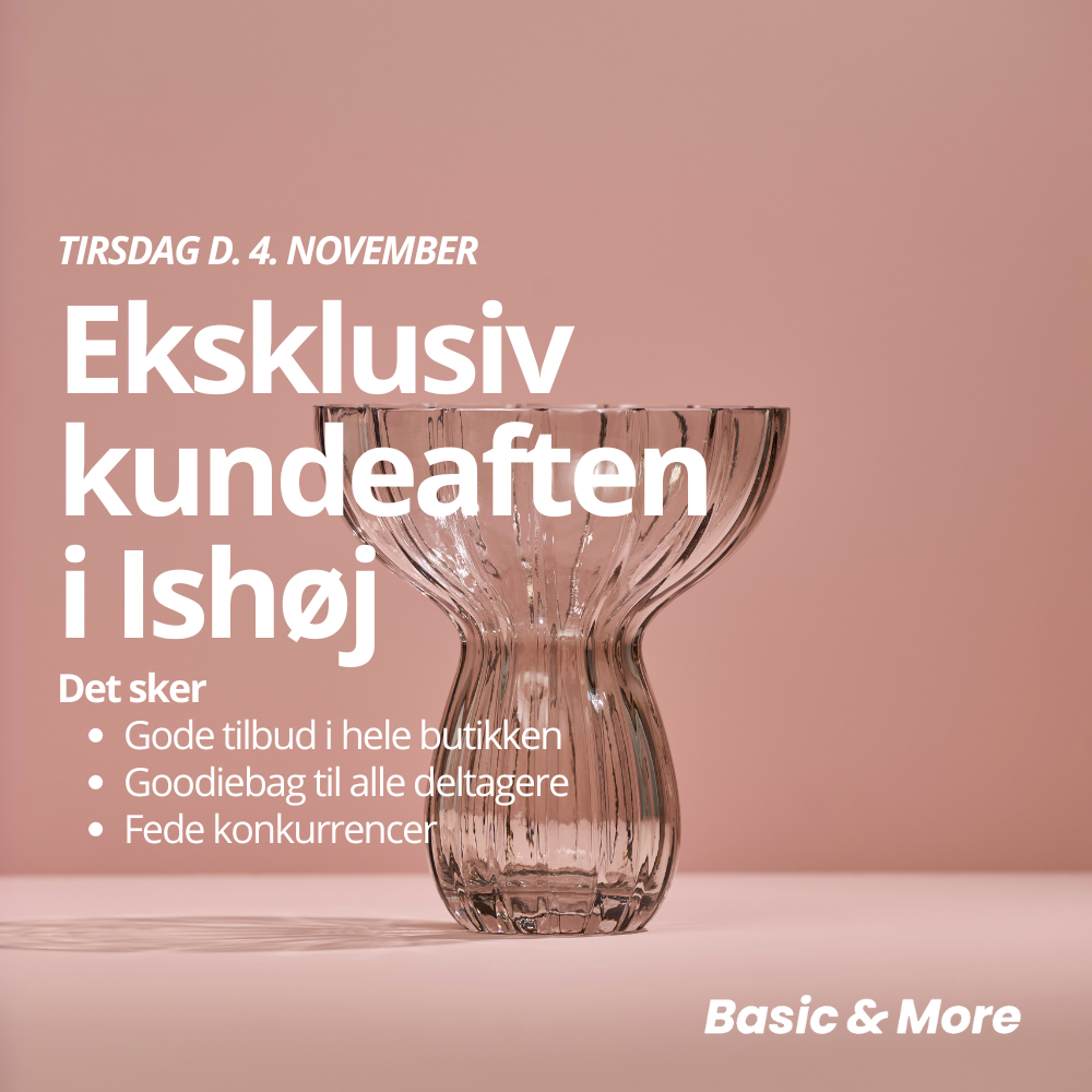 Billet til kundeaften - Ishøj