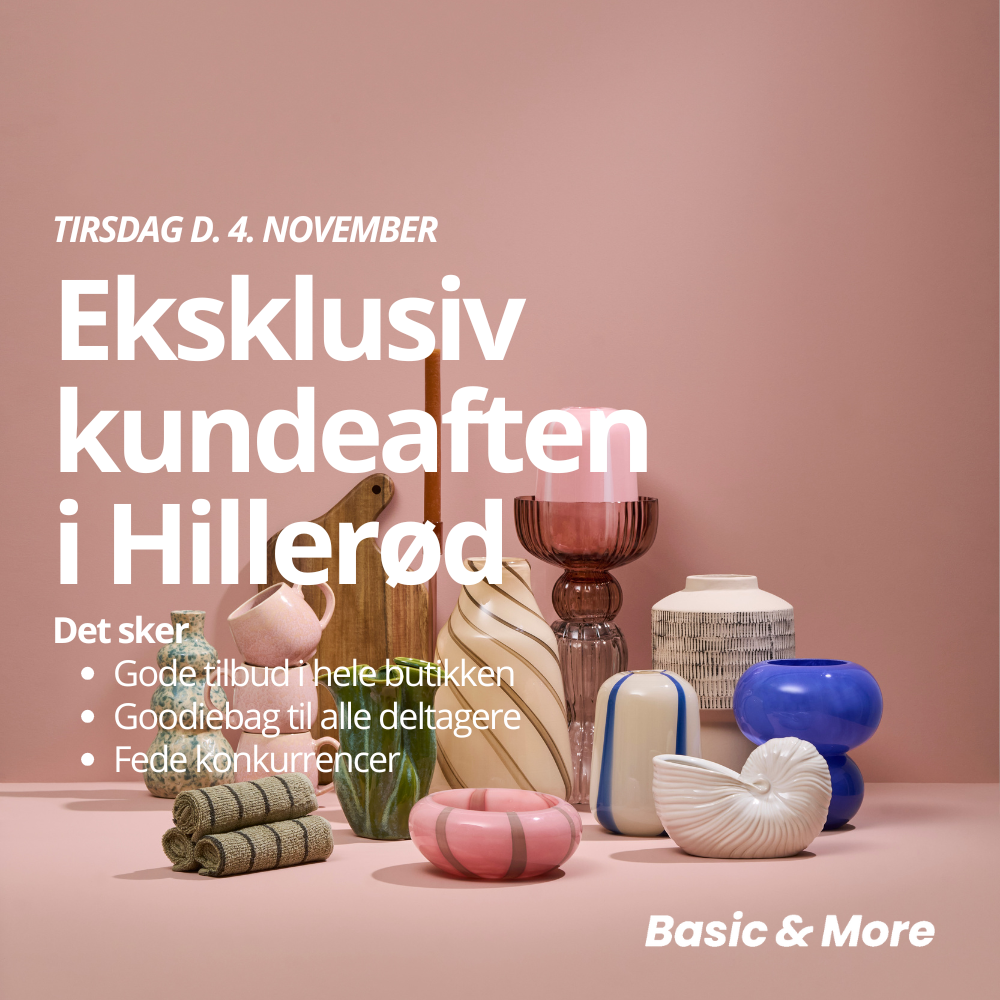 Billet til kundeaften - Hillerød