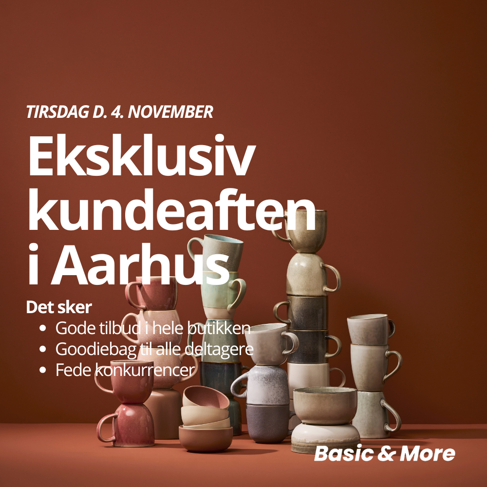 Billet til kundeaften - Aarhus