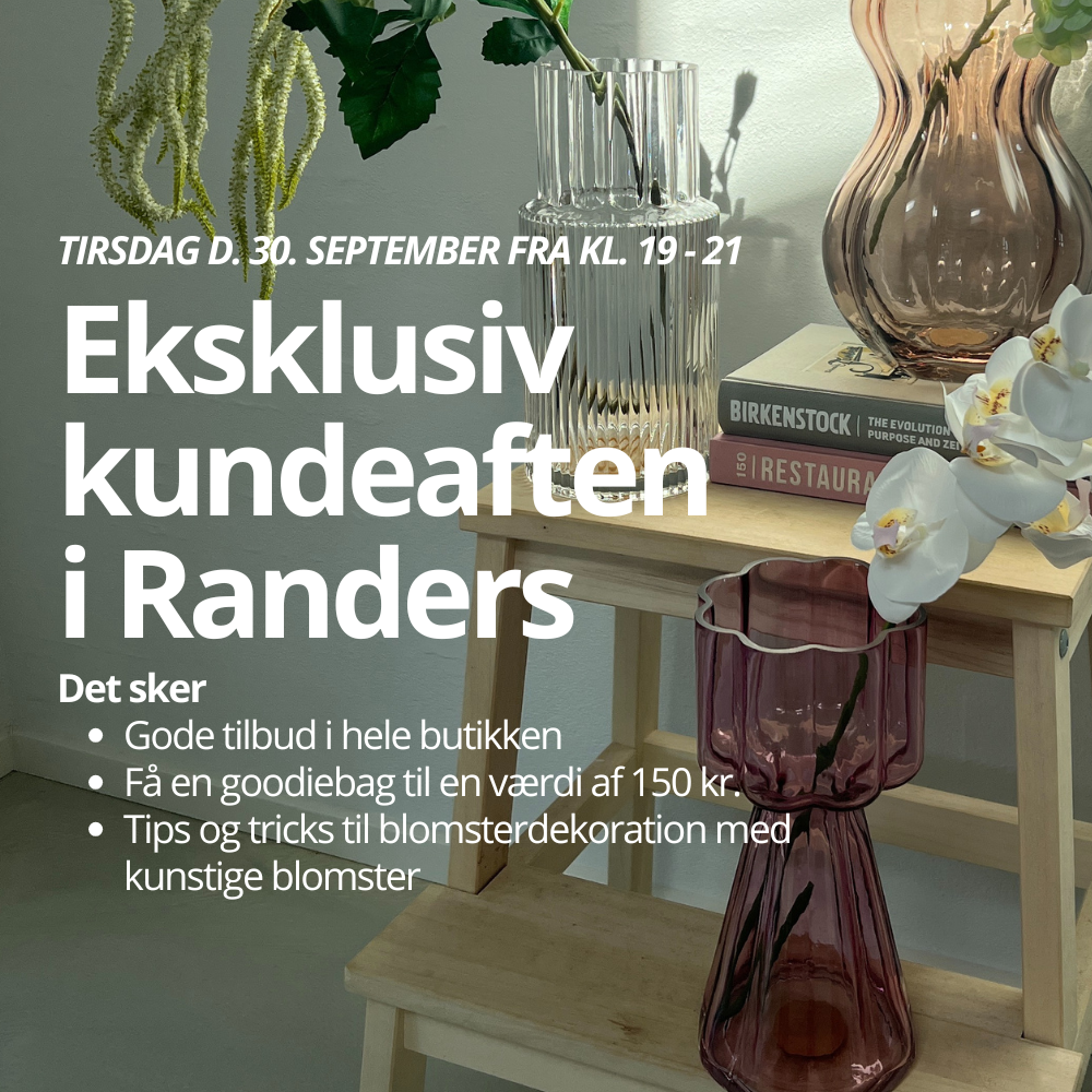 Billet til kundeaften - Randers