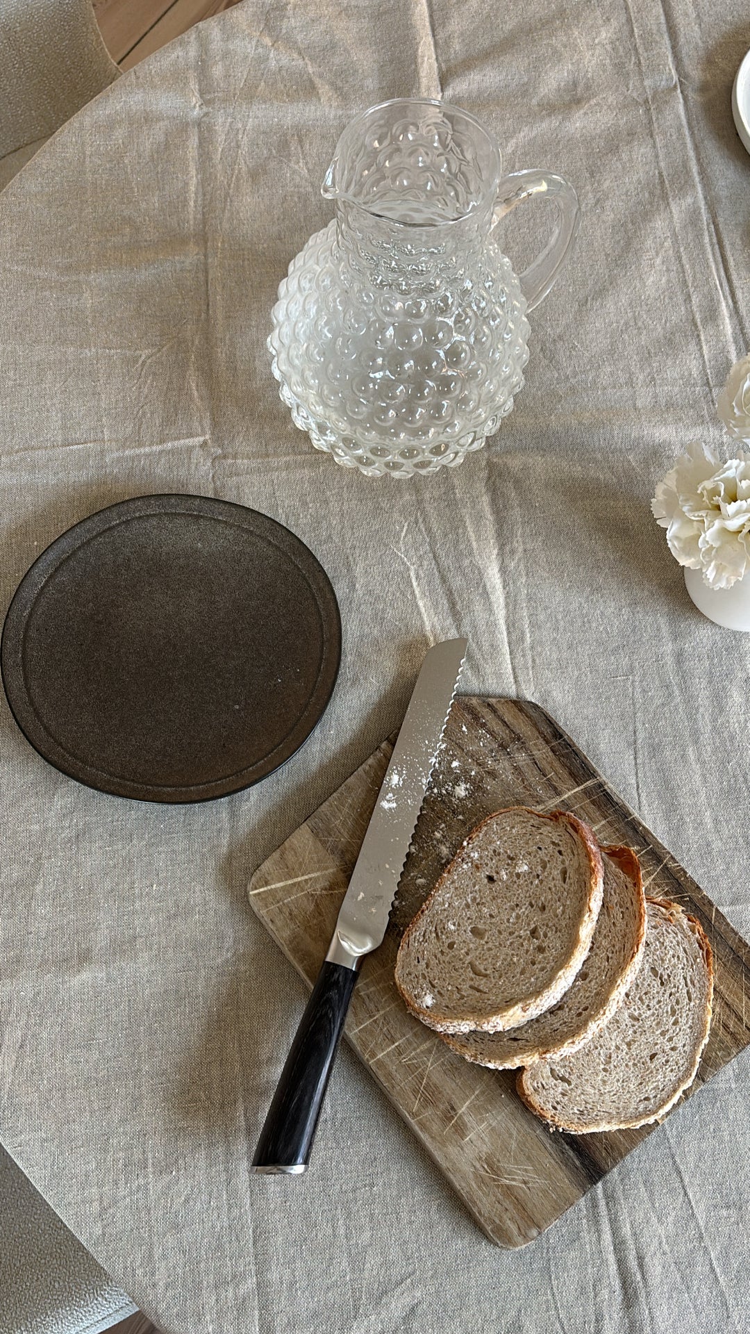 Brødkniv CLAUDE  (33cm) Sort
