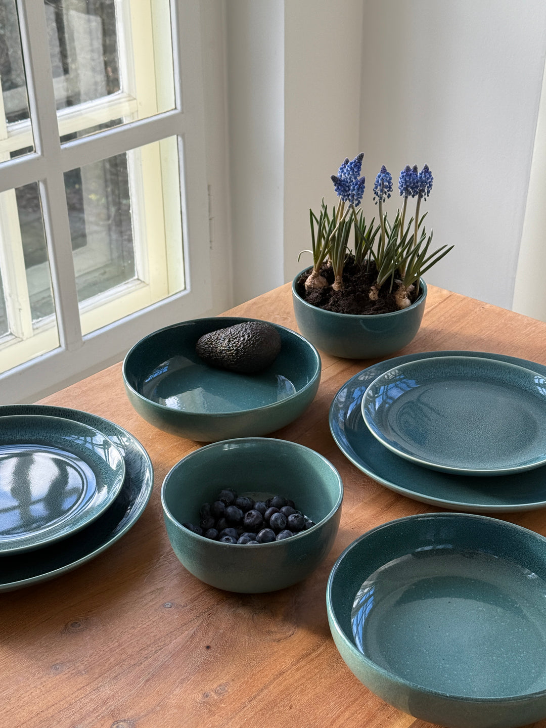 Skål ANDREA i Grøn (Ø15x5,5cm)