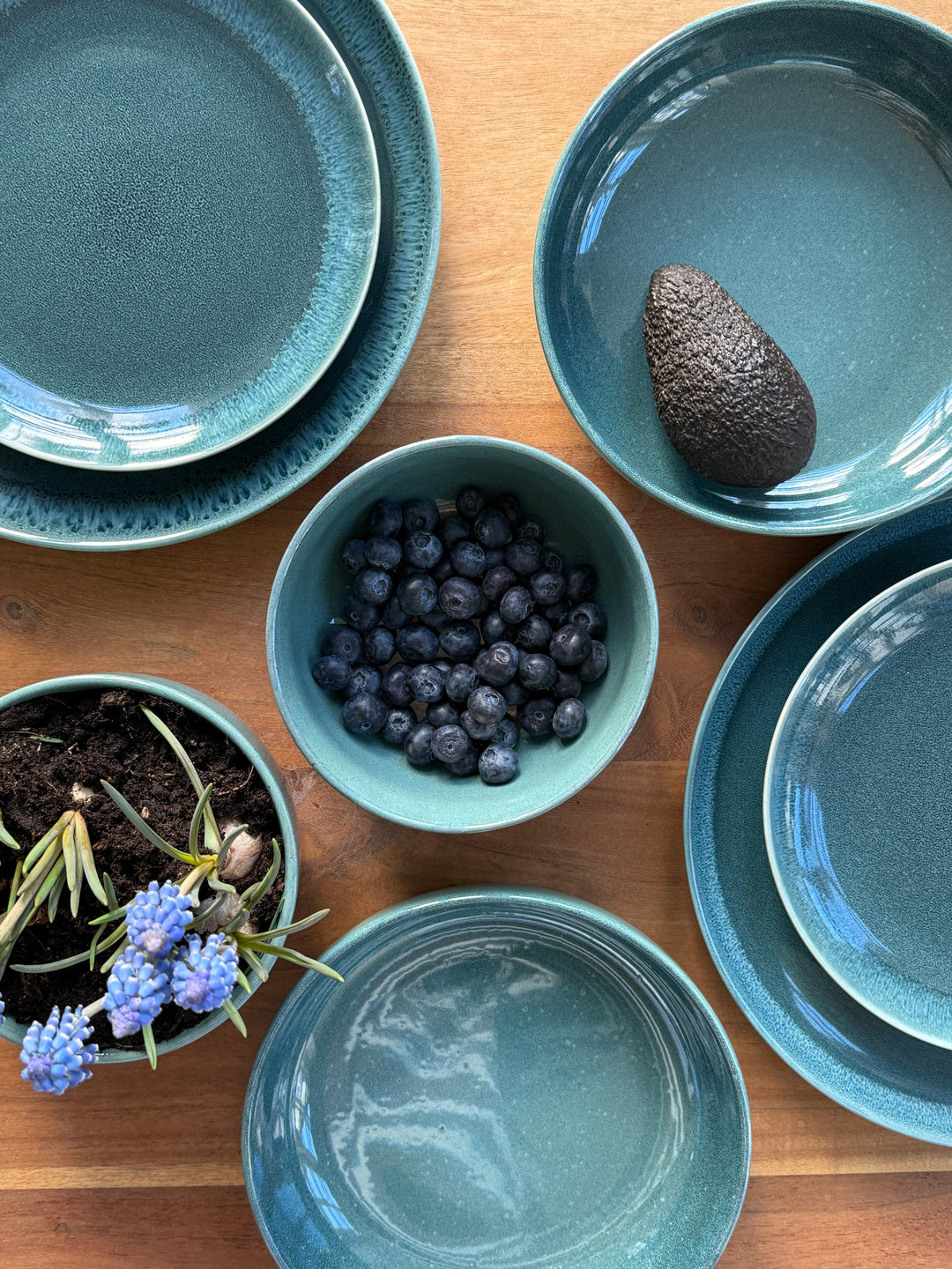 Skål ANDREA i Grøn (Ø20x5,5cm)