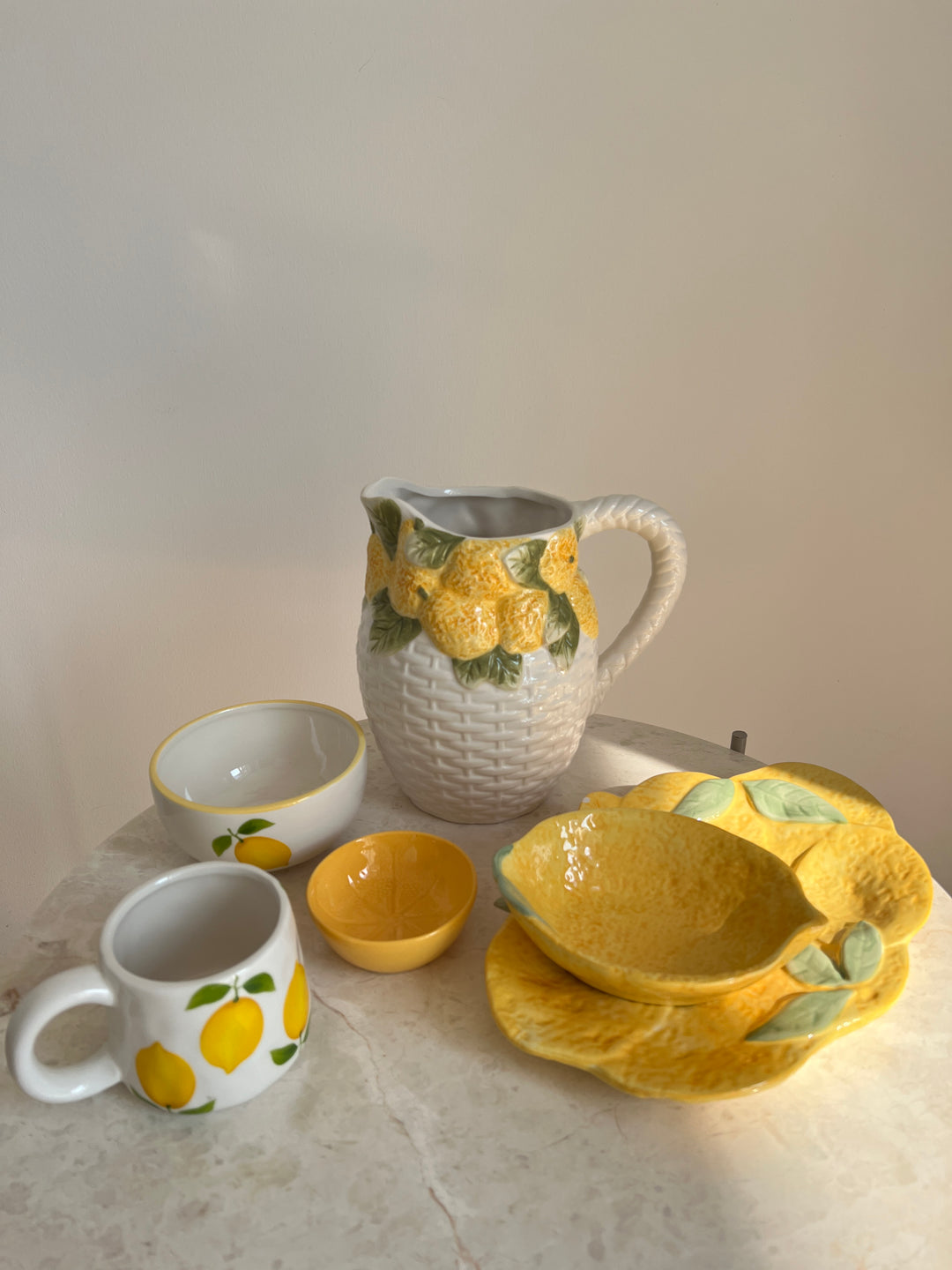 Kande Citron Design Gul GABI (18x14x20cm)