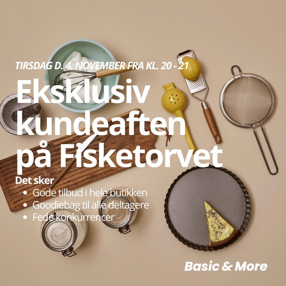 Billet til kundeaften - Fisketorvet