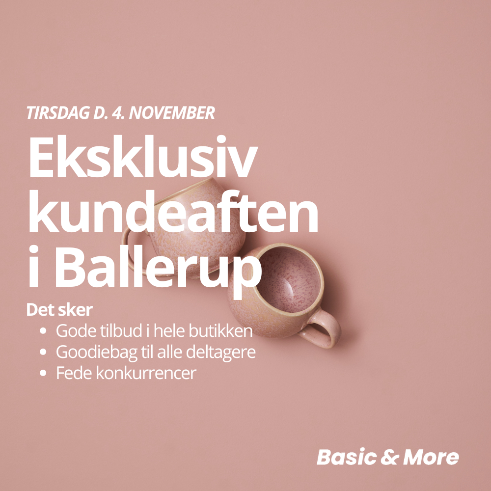 Billet til kundeaften - Ballerup