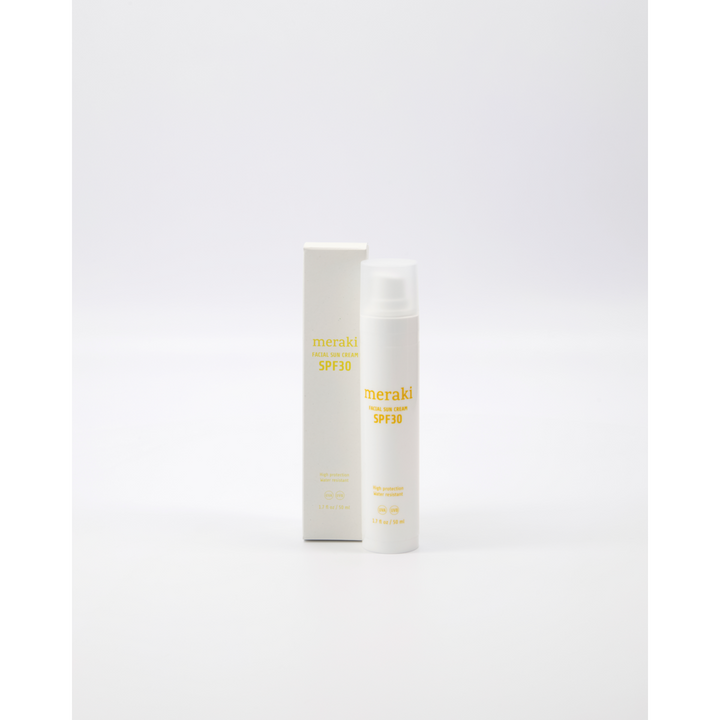 Meraki - Facial Sun Cream, Mildly Scented, White