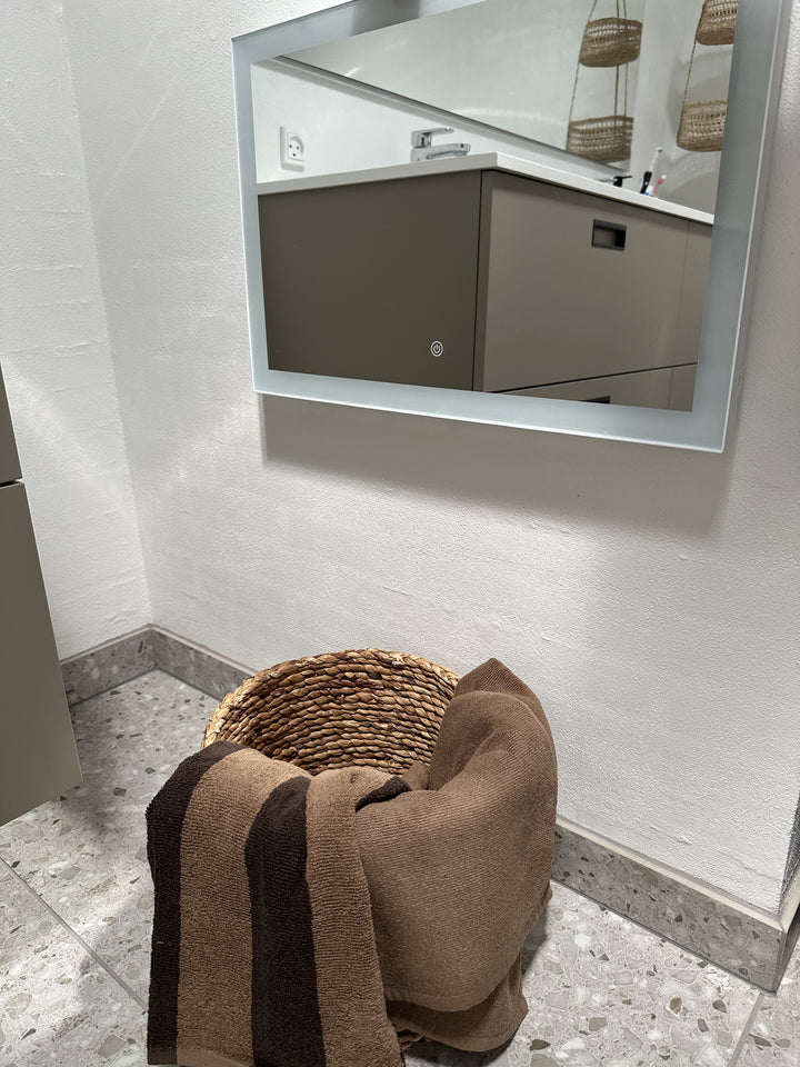 Spejl til Væg Hvid BIRTHE ( 60x40x4cm)