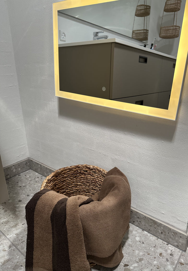 Spejl til Væg Hvid BIRTHE ( 60x40x4cm)