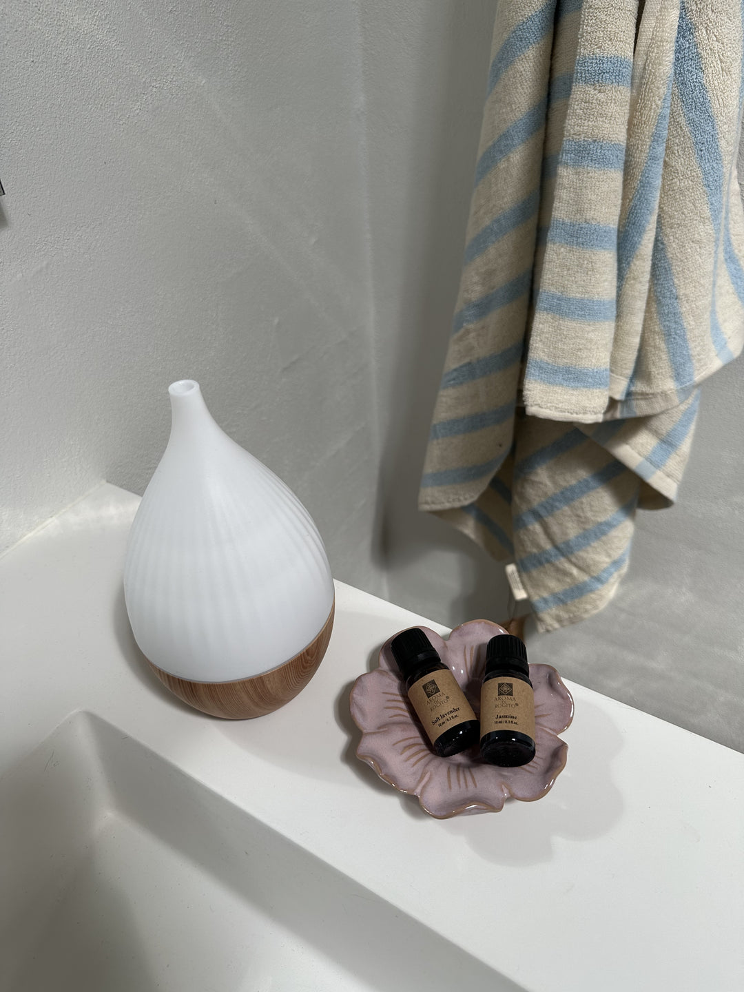 Skål i Blomst Design DARIA (Ø 10 x 3cm) Rosa