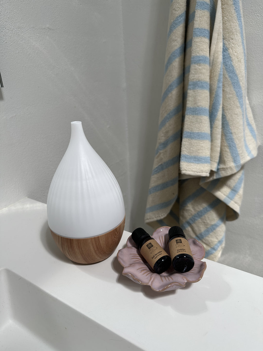 Skål i Blomst Design DARIA (Ø 10 x 3cm) Rosa