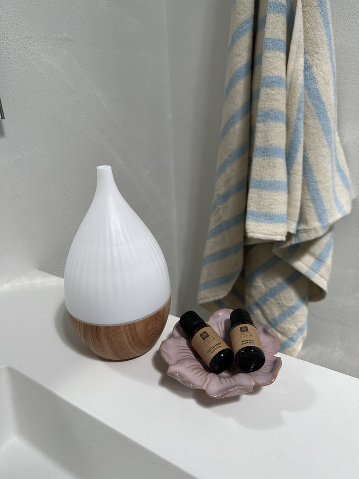 Skål i Blomst Design DARIA (Ø 10 x 3cm) Rosa