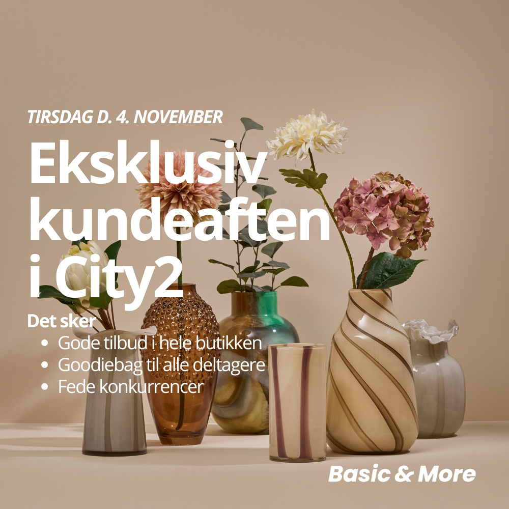 Billet til kundeaften - City 2