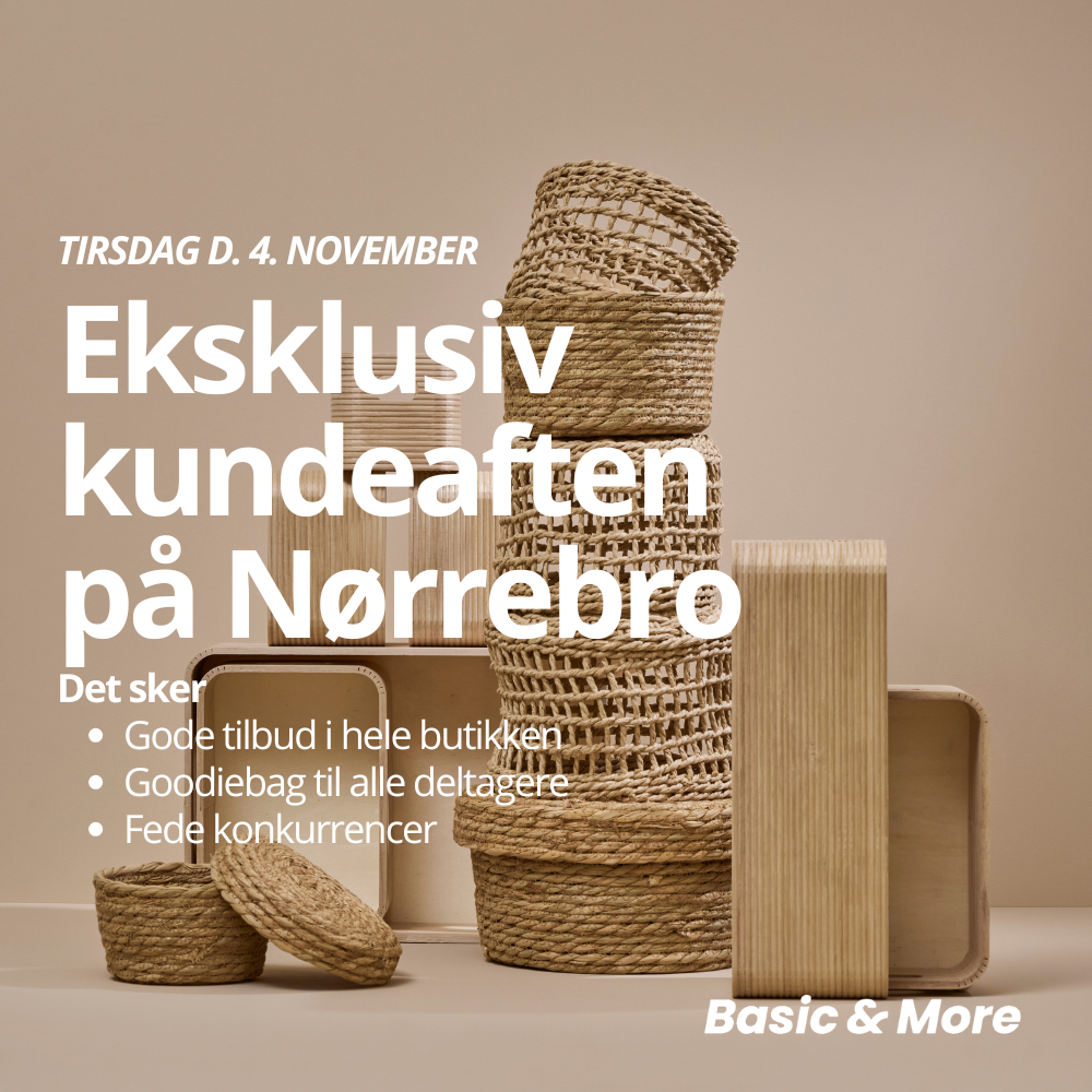 Billet til kundeaften - Nørrebro