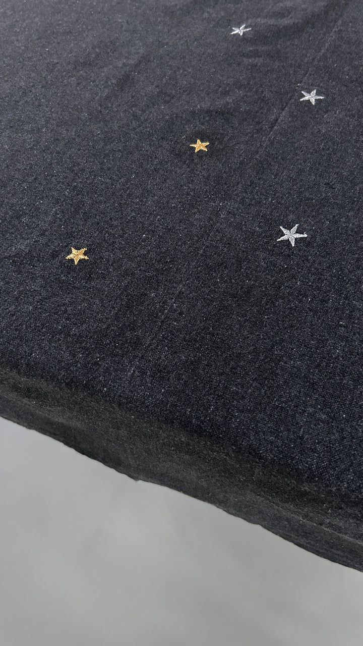 Juledug m Stjerne i Sølv og Guld (140x270