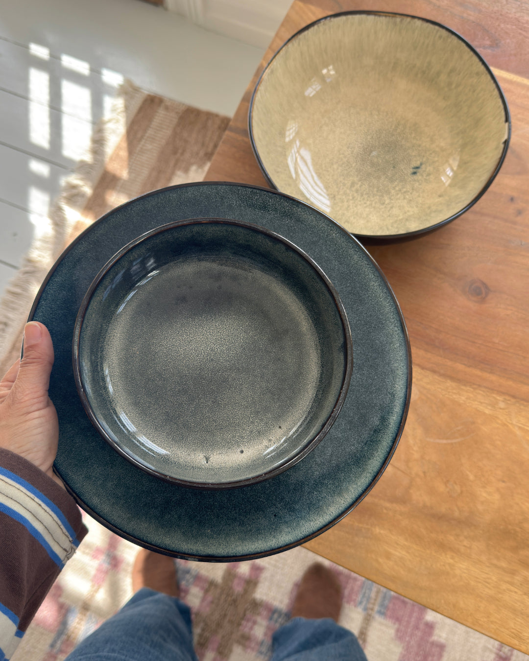 Skål MALENE Grå (17,5x5cm)