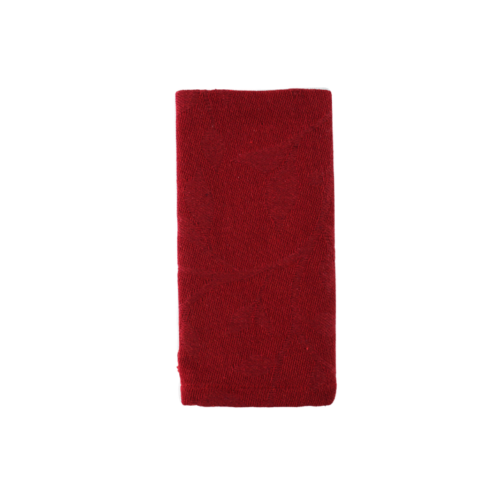 Stofserviet i Jacquard METTE (40x40cm) Kirsebær Rød