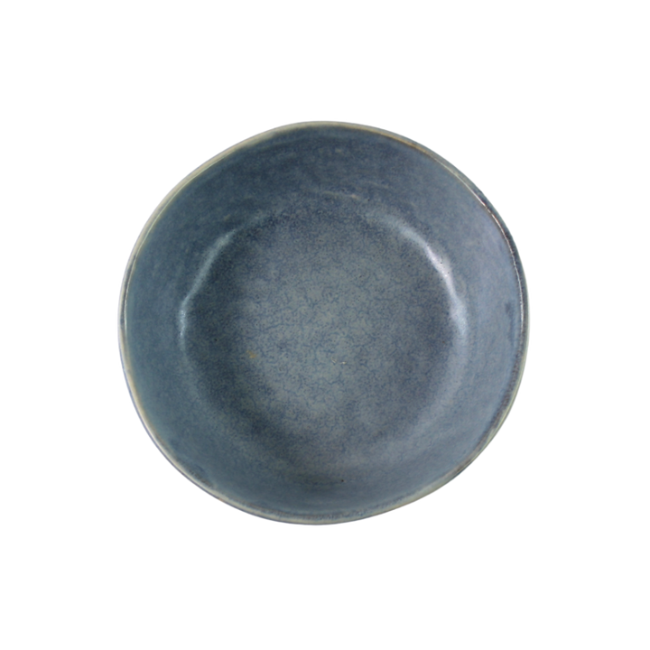 Aida - Björk Skål Stentøj Blå (14x4,6cm)