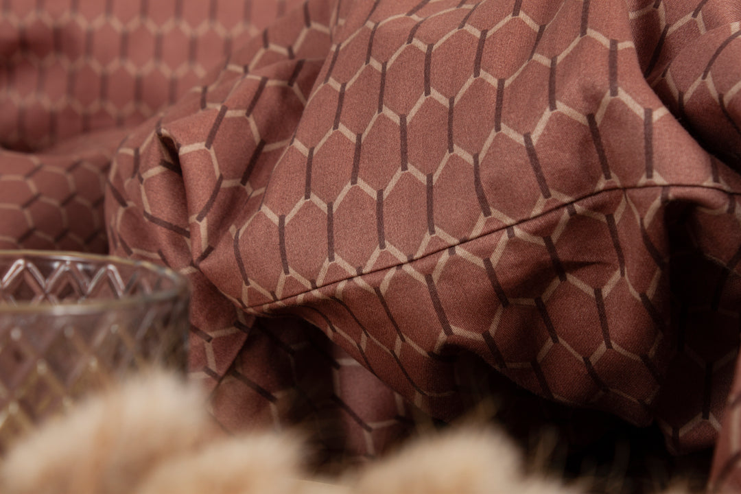 Sengetøj Ask Cognac (140x200cm)