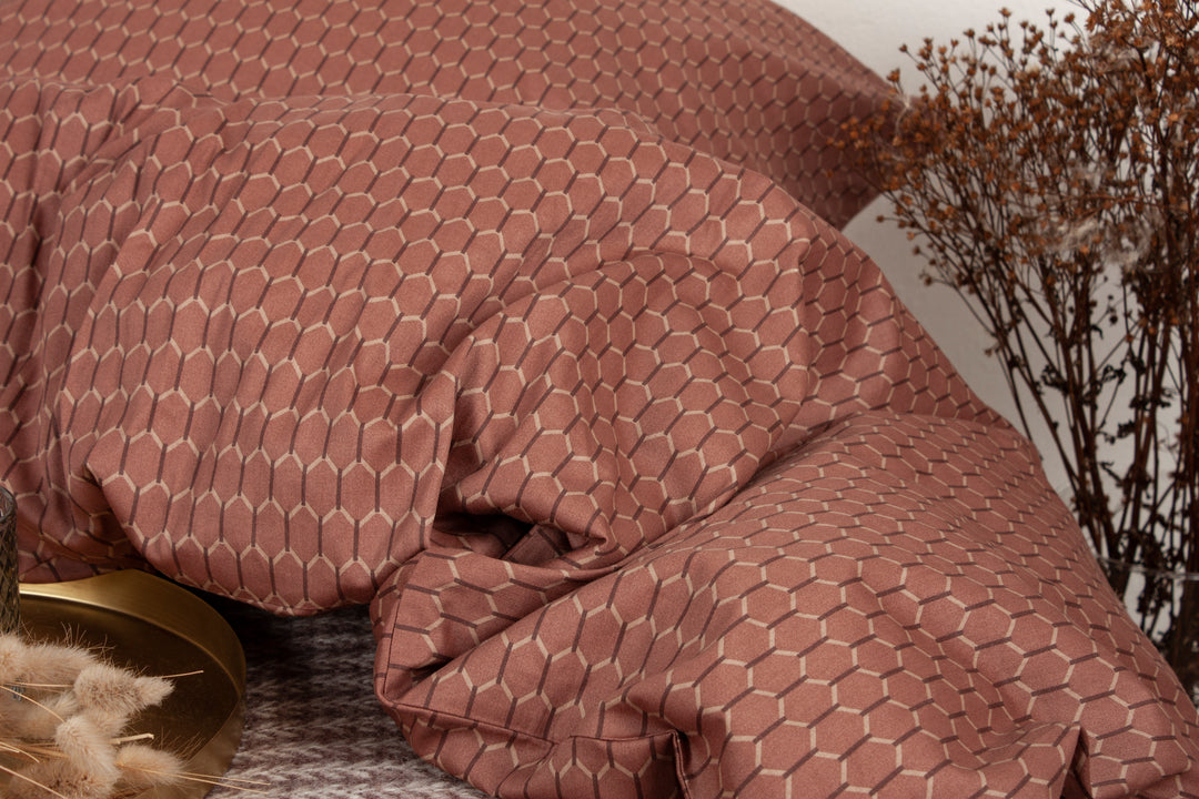 Sengetøj Ask Cognac (140x200cm)