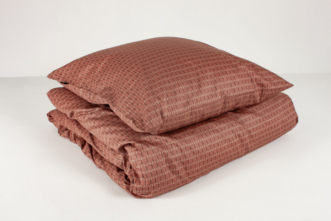 Sengetøj Ask Cognac (140x200cm)