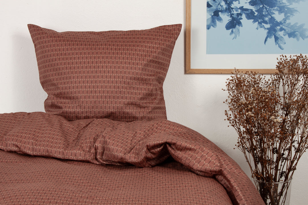 Sengetøj Ask Cognac (140x200cm)