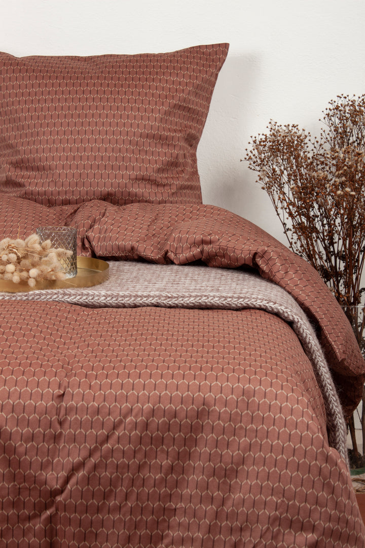 Sengetøj Ask Cognac (140x200cm)