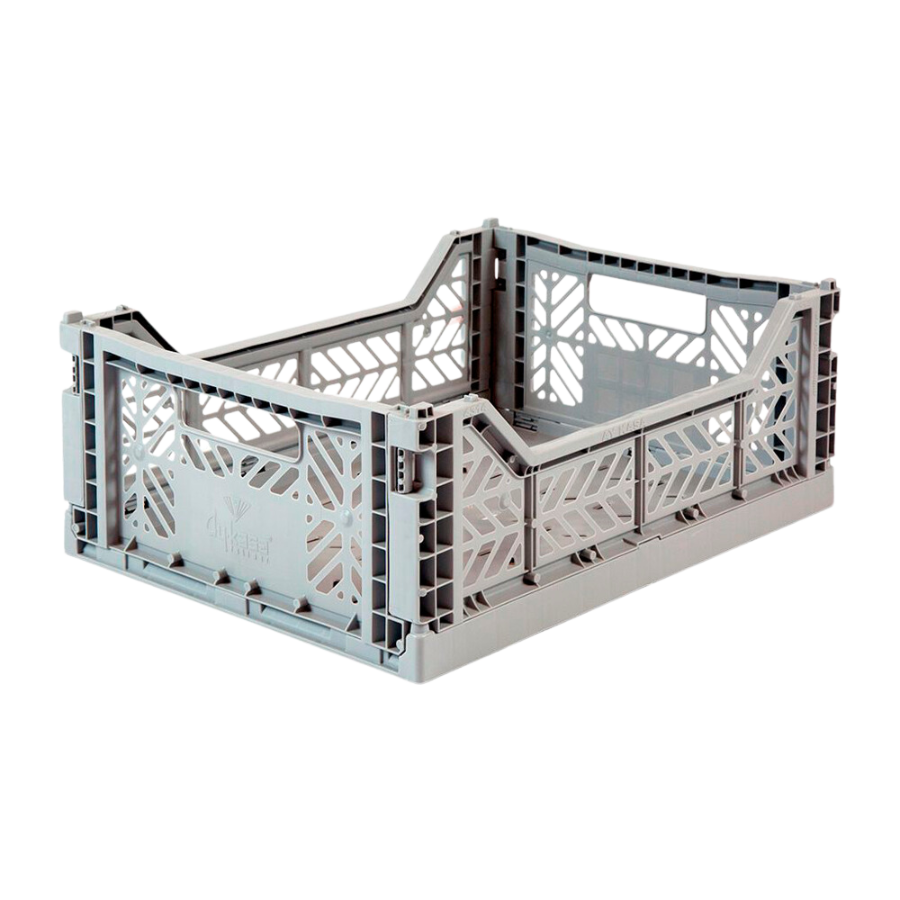 Aykasa foldekasse, grey - Midi 
L: 40 x W: 30 x H: 14 cm