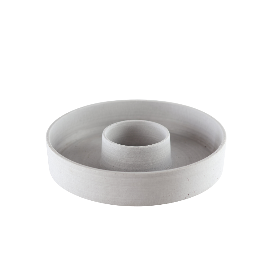 Bakke til Dekoration Grå (Ø28cm)