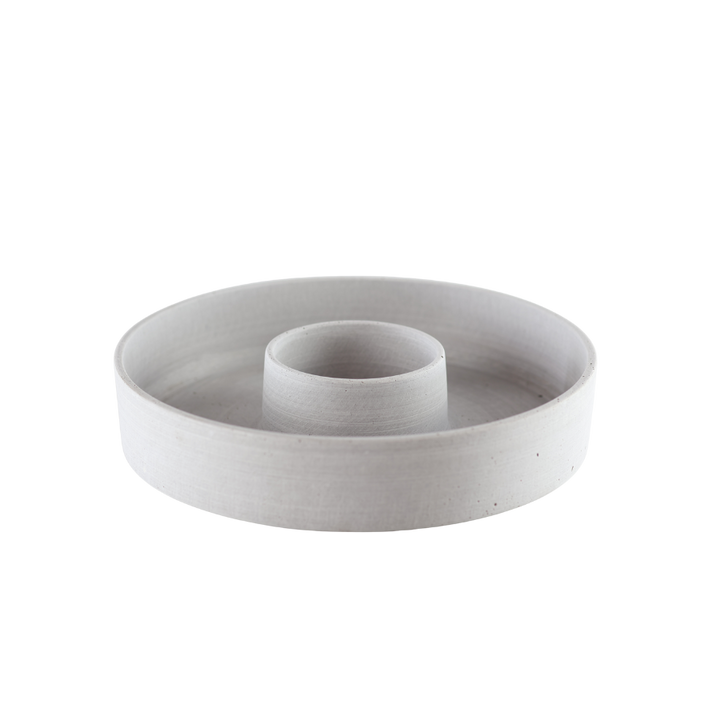 Bakke til Dekoration Grå (Ø28cm)