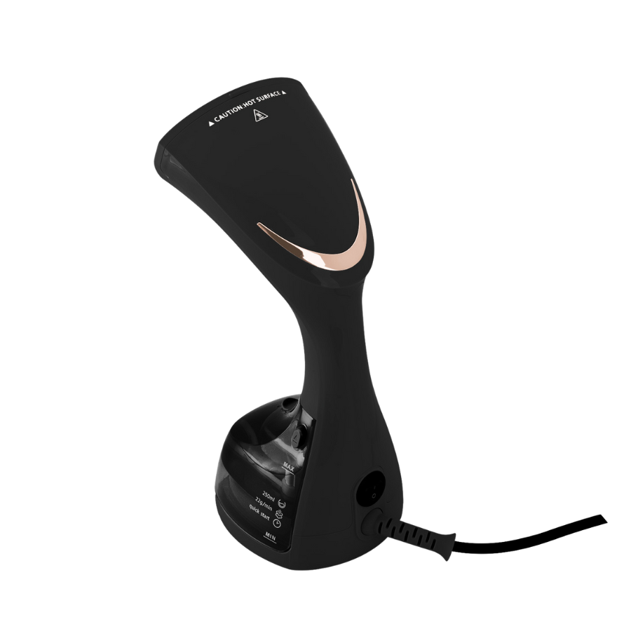 Steamer m. 1,9m ledning. (250ml) Sort