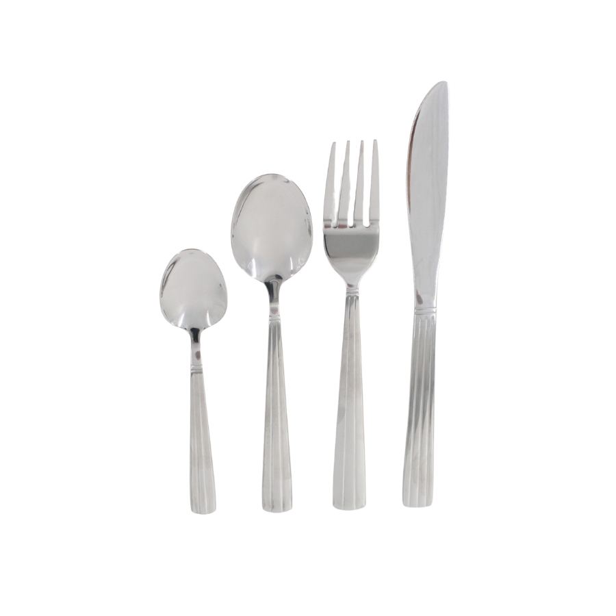 Bestiksæt BENDIX i Sølv Farve (16 dele)