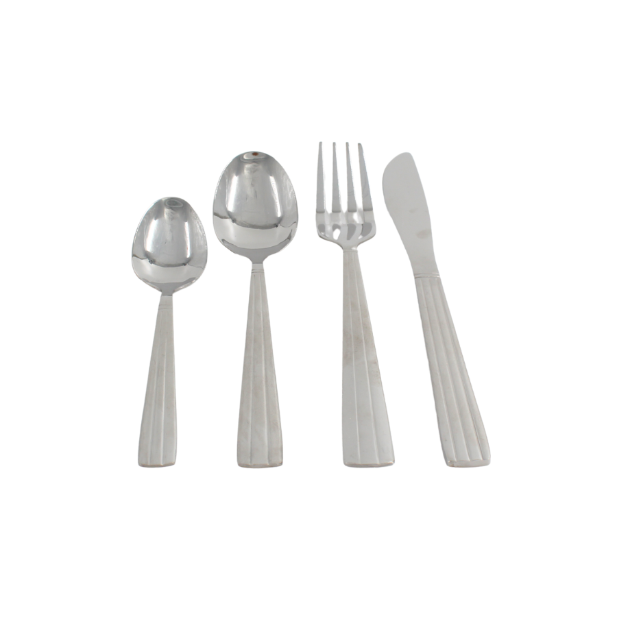 Bestiksæt BENDIX i Sølv Farve (16 dele)