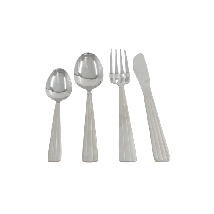 Bestiksæt BENDIX i Sølv Farve (16 dele)