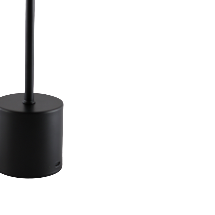 Bordlampe 8x34 cm Sort