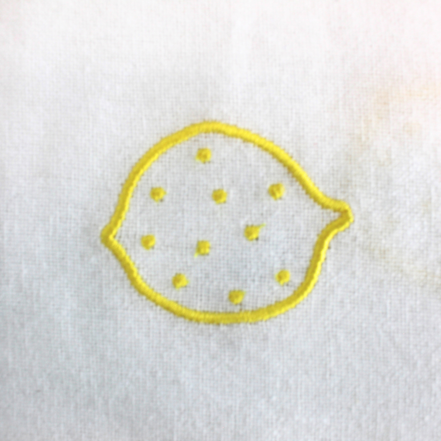 Bordløber m Citron FREDERIKA (30x180cm)