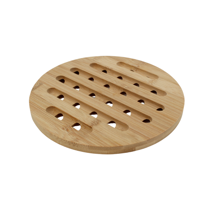 Bordskåner i Bambus. (Ø19cm)