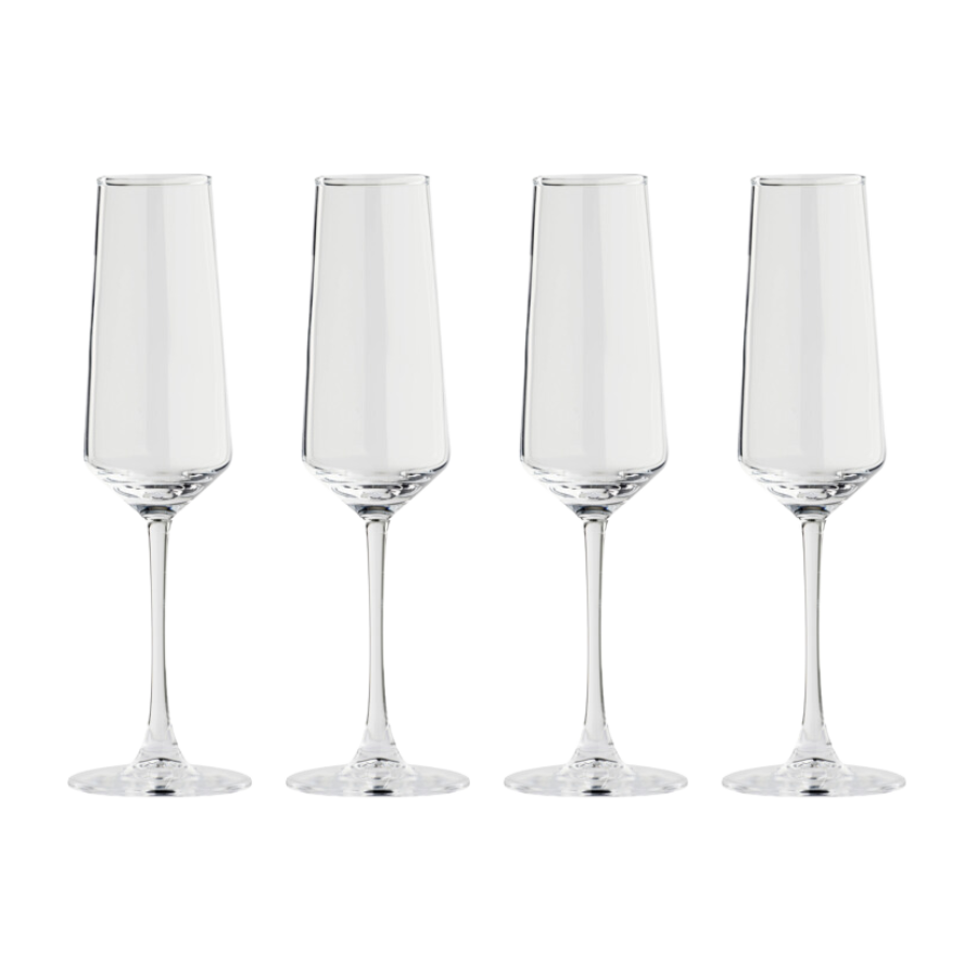 Champagneglas 4 stk (25 cl)