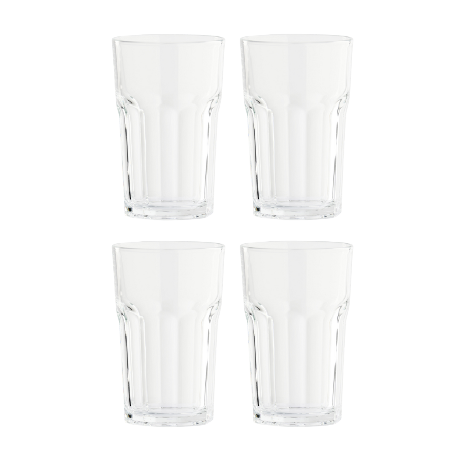 Vandglas 4 stk (33cl)