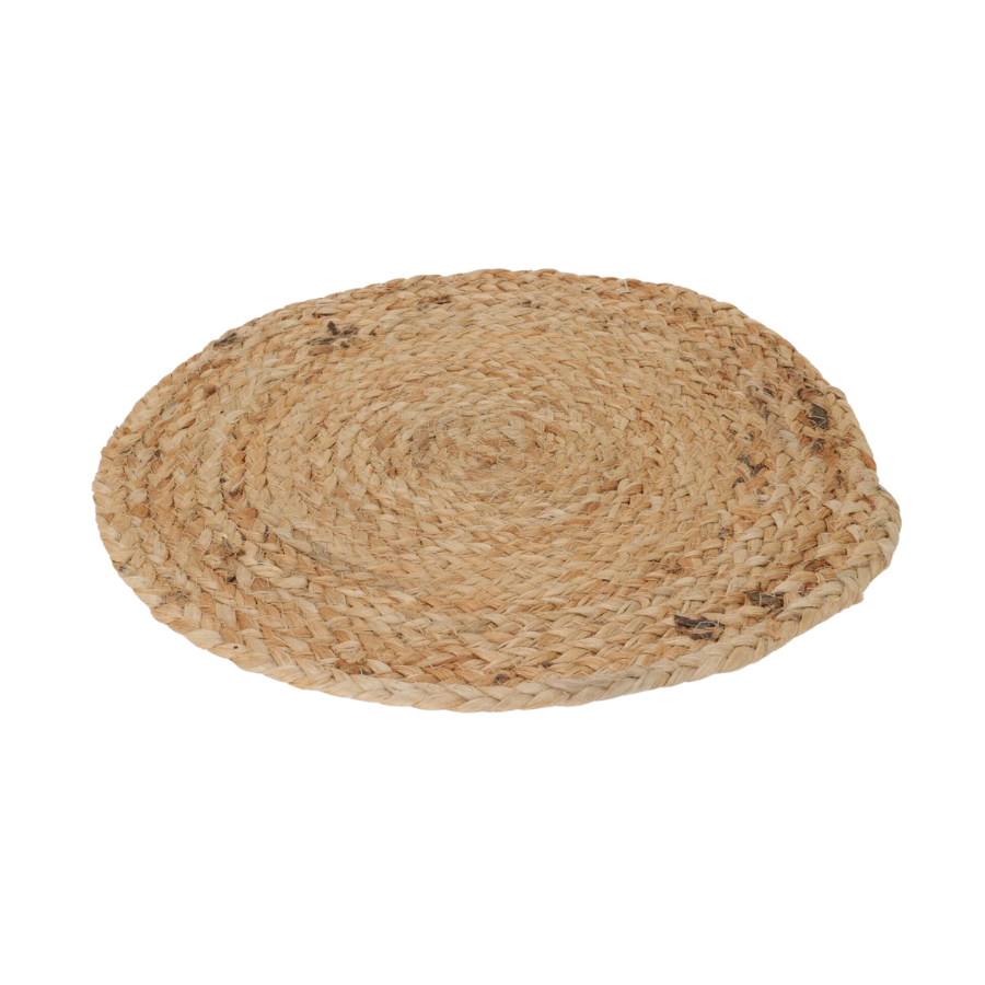 Dækkeserviet i jute d37cm