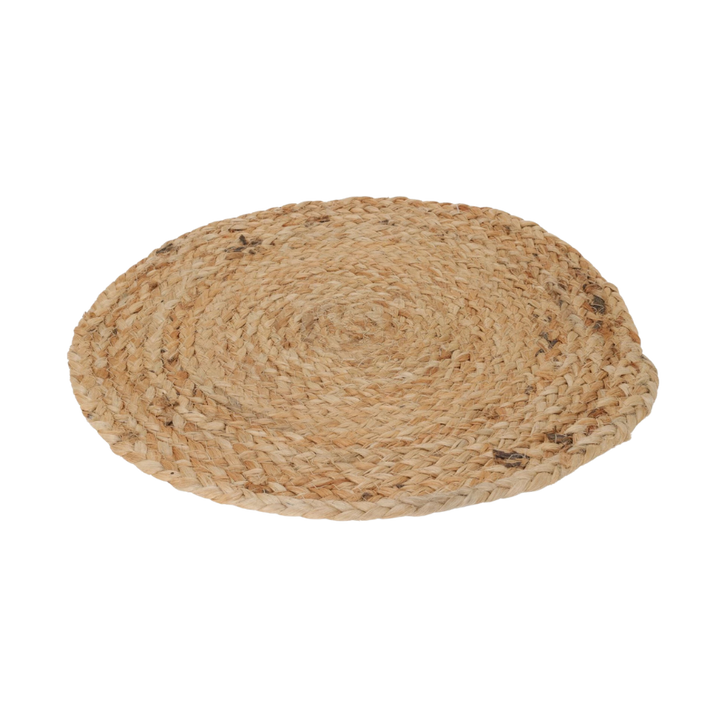 Dækkeserviet i jute d37cm